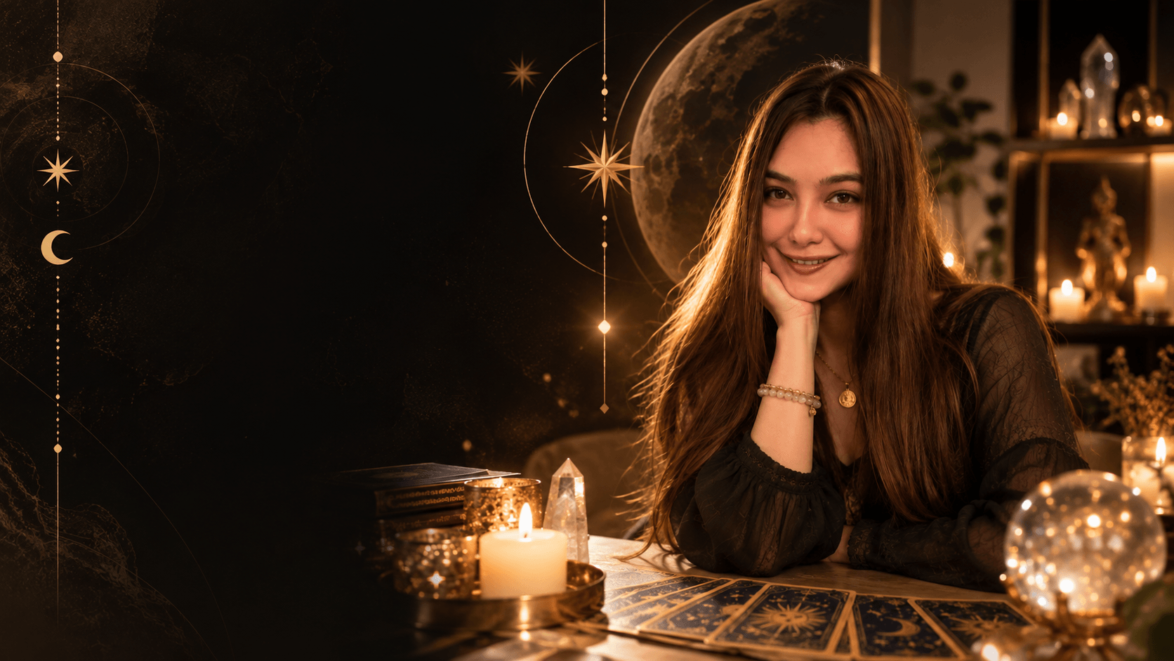 Janvi, tarot reader, healer and guide